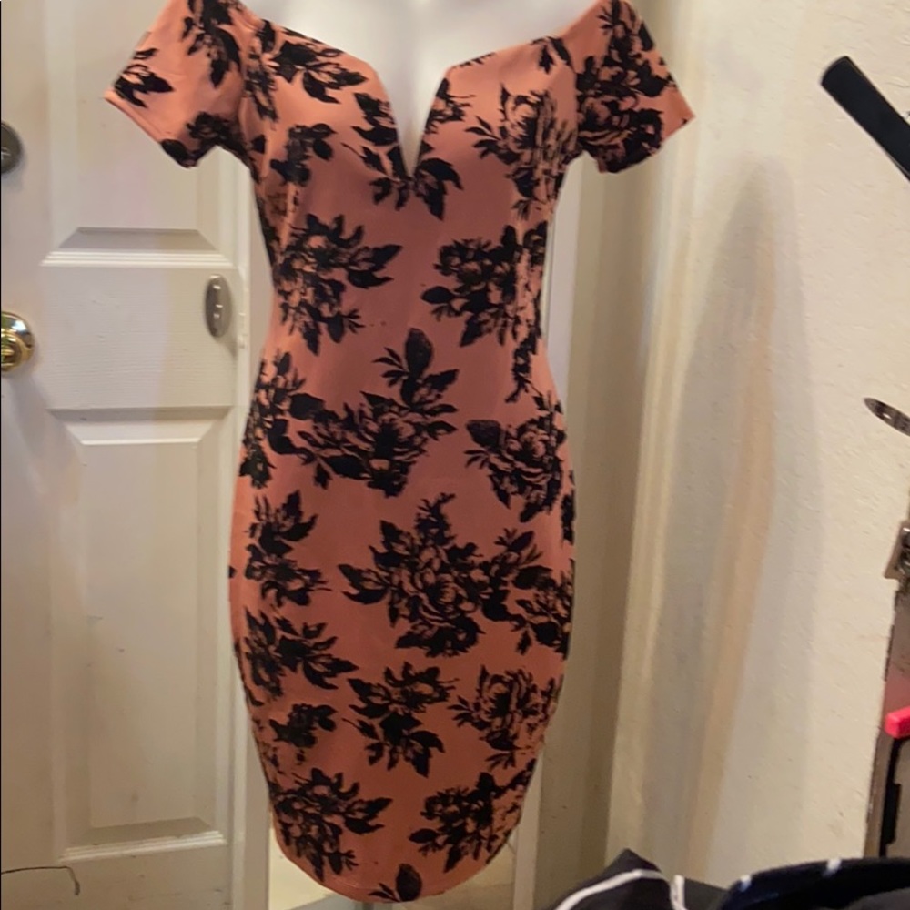 Off shoulder fashion nova dress 1x